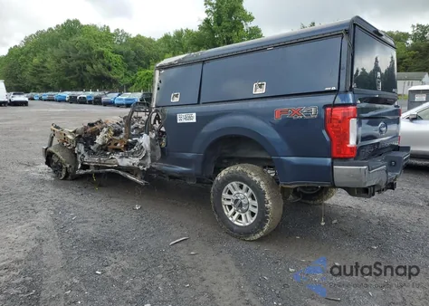 2017 Ford F250 Super Duty из США, поврежденный, VIN 1FT7X2B66HEC74664